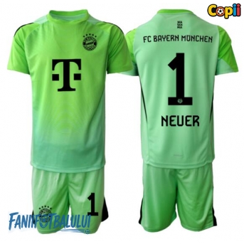 Bayern Munich Manuel Neuer #1 Portarii Echipament de Fotbal Replică 2025-26 Copii Acasa (+ Șorturi)